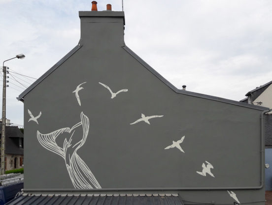 Fresque sur pignon