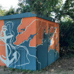 Fresque transformateur électrique - Logonna-Daoulas - Marion Le Bec