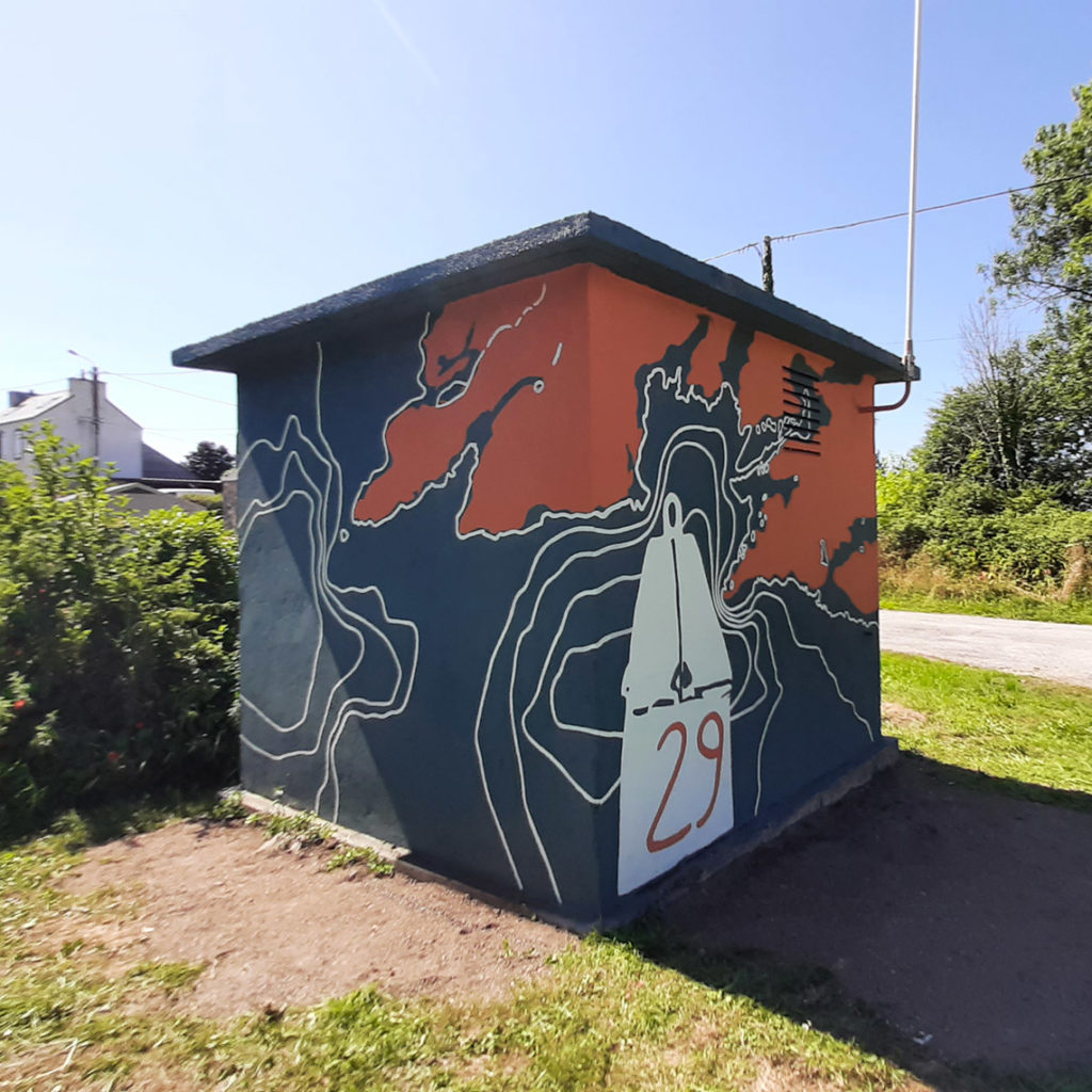 Fresque transformateur électrique - Logonna-Daoulas - Marion Le Bec